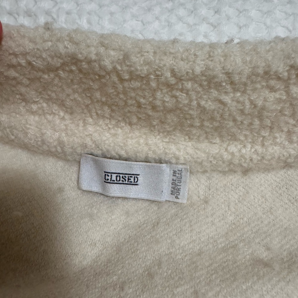 Closed Cream Textured Jacket - image 2